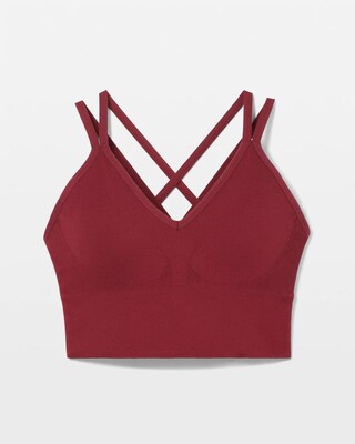 Longline Bra with Strappy Back click to view larger image.