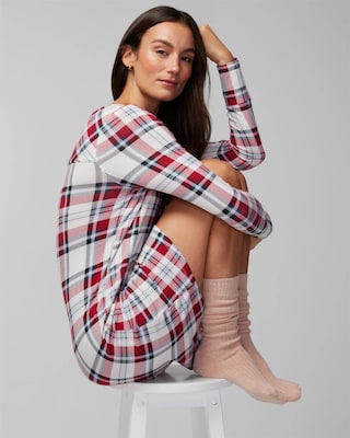 Long-Sleeve Sleepshirt