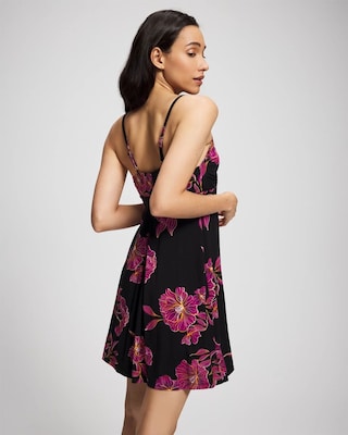 Classic Shirred Neck Chemise click to view larger image.