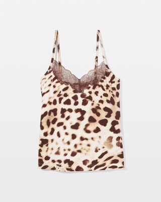 Lace-Trim Pajama Cami click to view larger image.