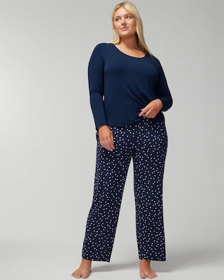 Long-Sleeve Top + Pants Pajama Set