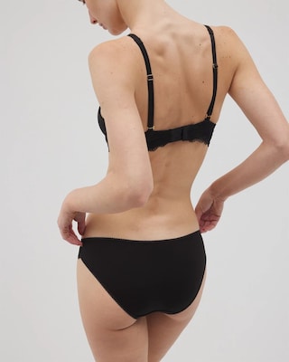 Bikini Panty with Lace click to view larger image.
