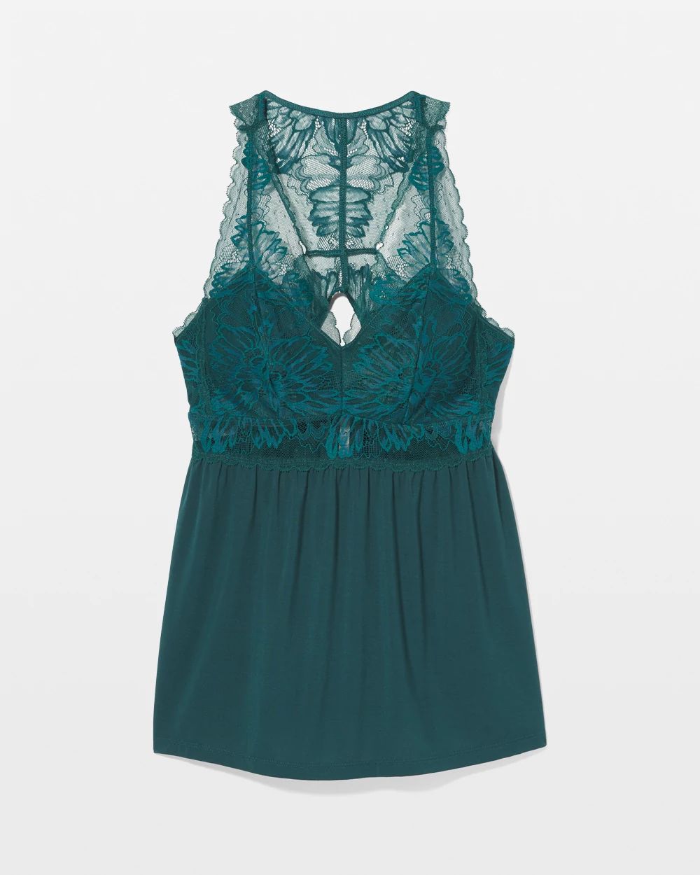 Cool Nights Soft Support Lace Pajama Cami