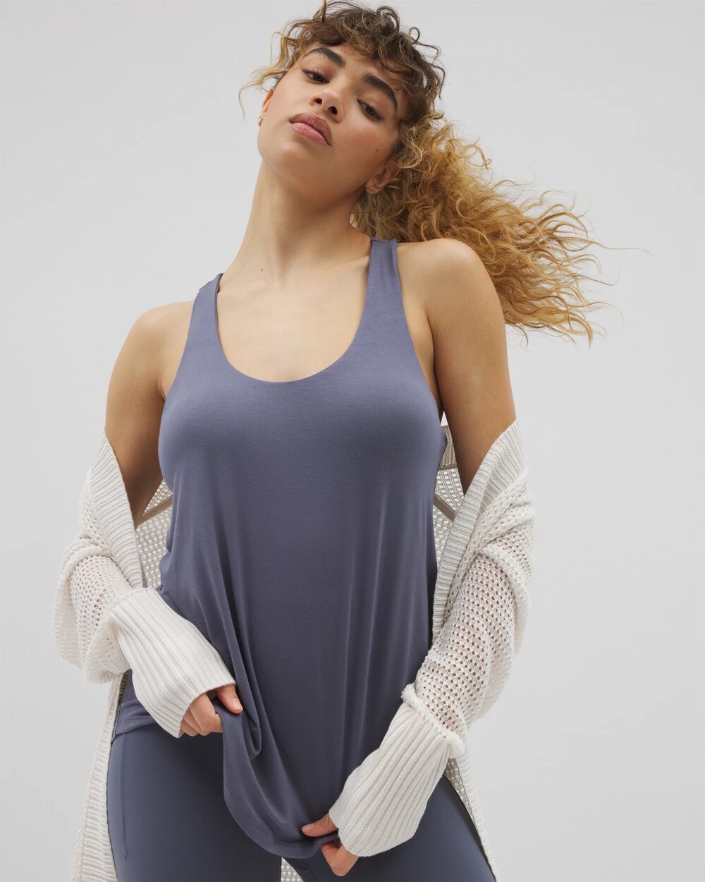 Soft Jersey Racerback Bra Tank