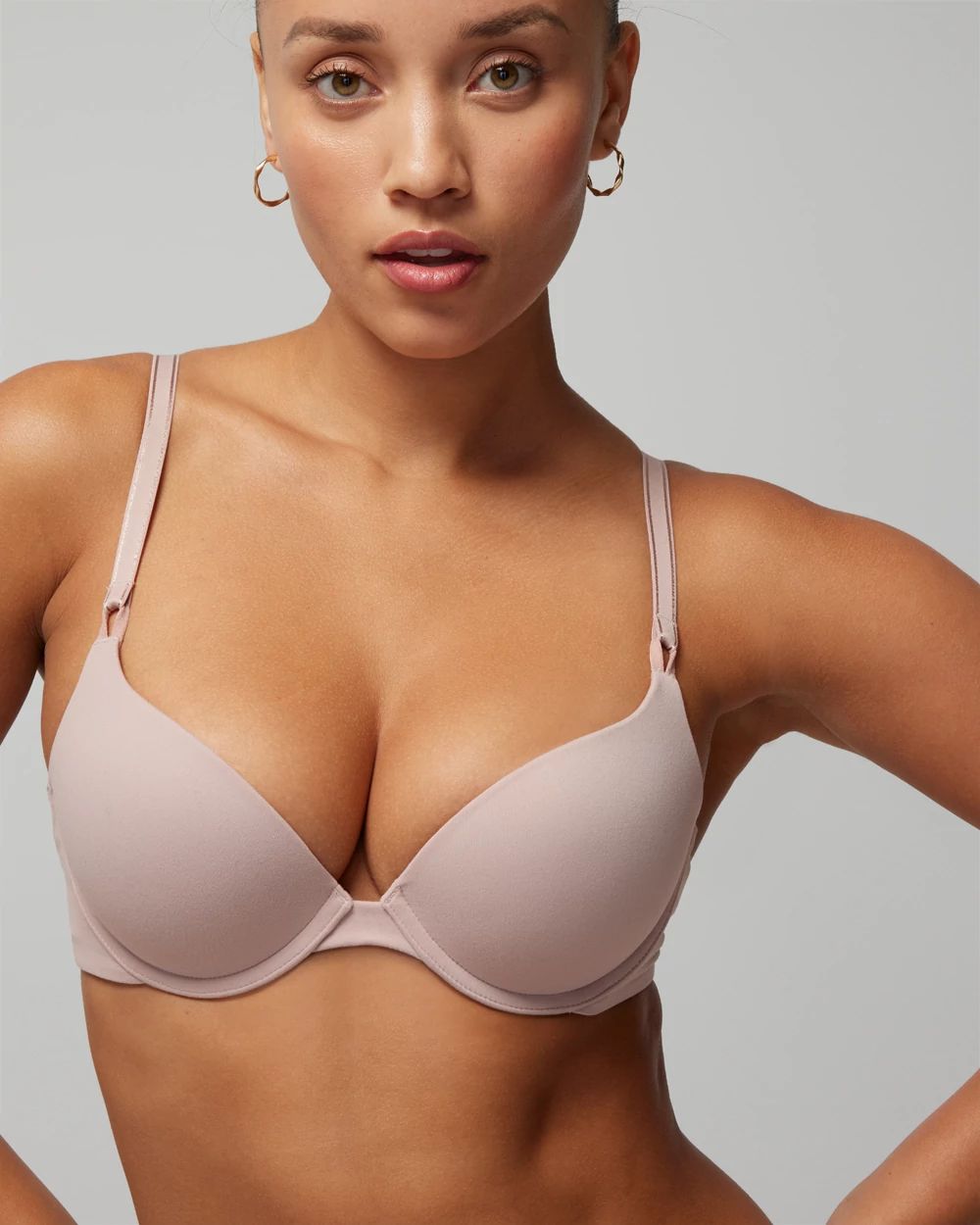 Push-Up Plunge Bra click to view larger image.
