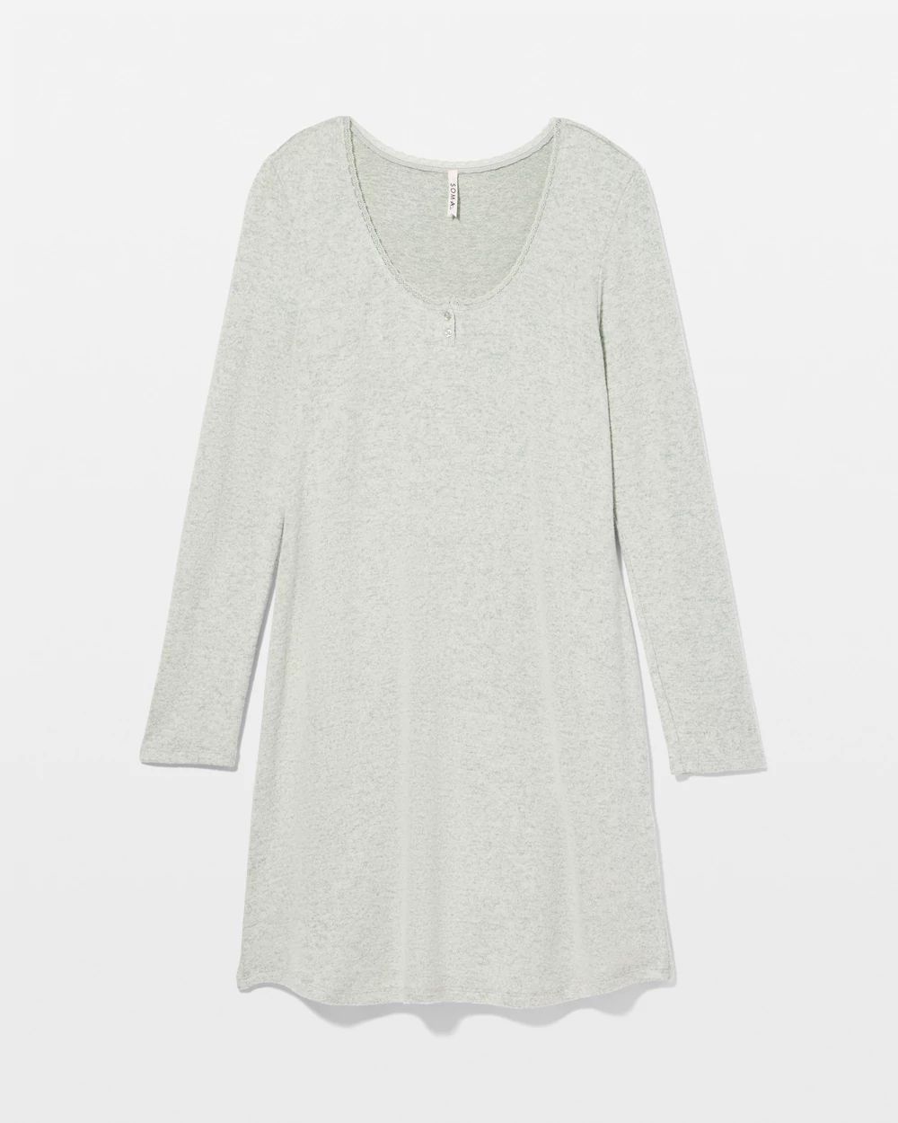 CozyLuxe Long-Sleeve Sleepshirt