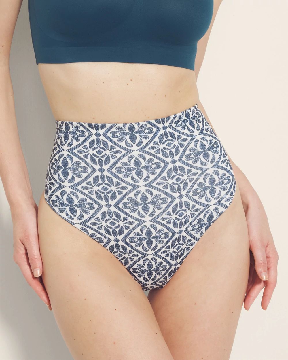 Tummy High-Waist Thong Panty