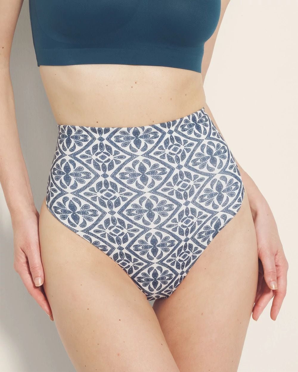 Vanishing Tummy High-Waist Thong Panty