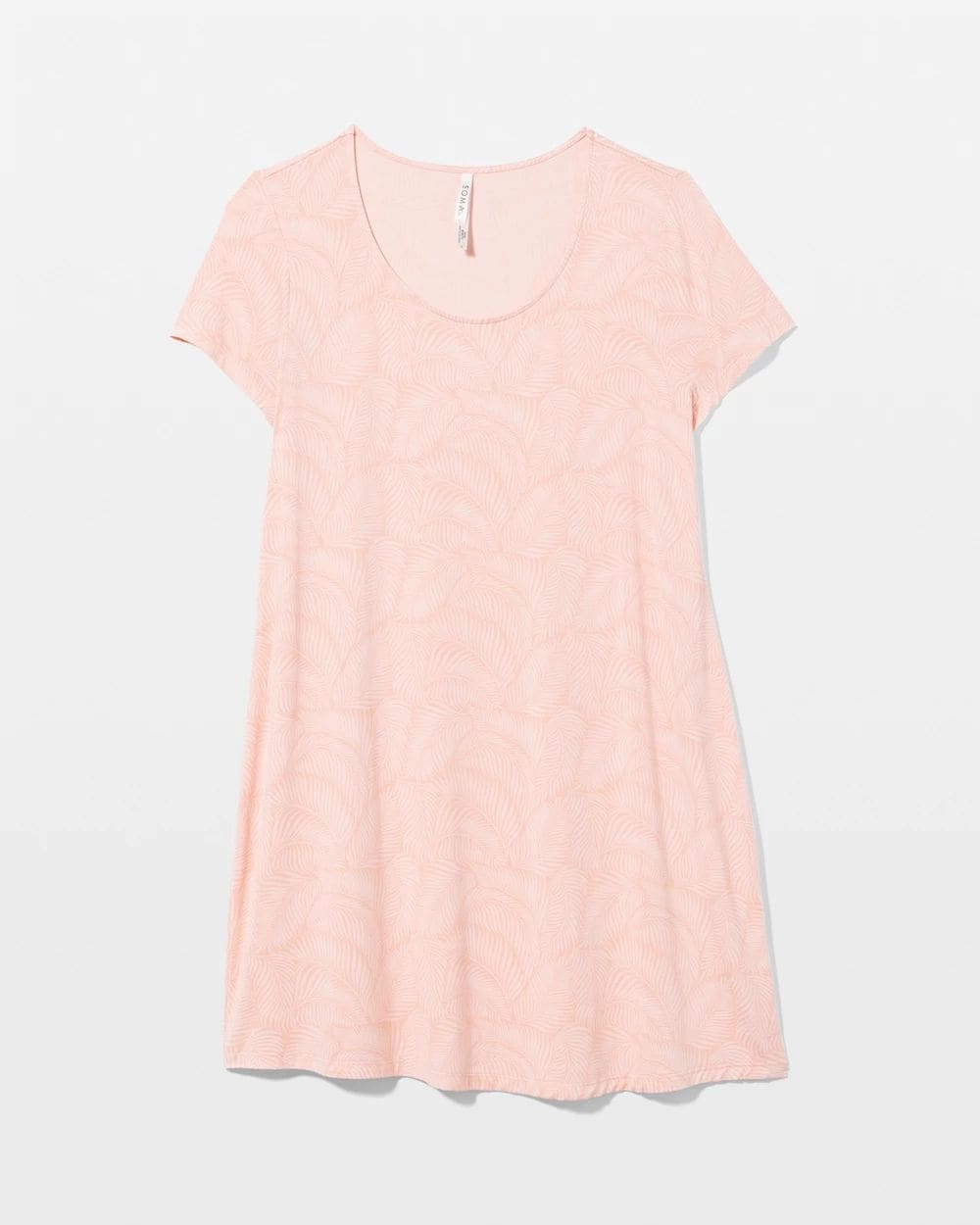 Cool Nights Short Sleeve Scoop Neck Sleepshirt