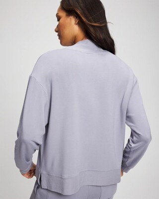 Ultrasoft Fleece Quarter Zip Sweatshirt click to view larger image.