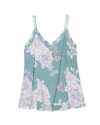 Lace Trim Pajama Cami