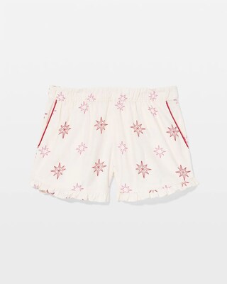 Super Soft Ruffle Pajama Short
