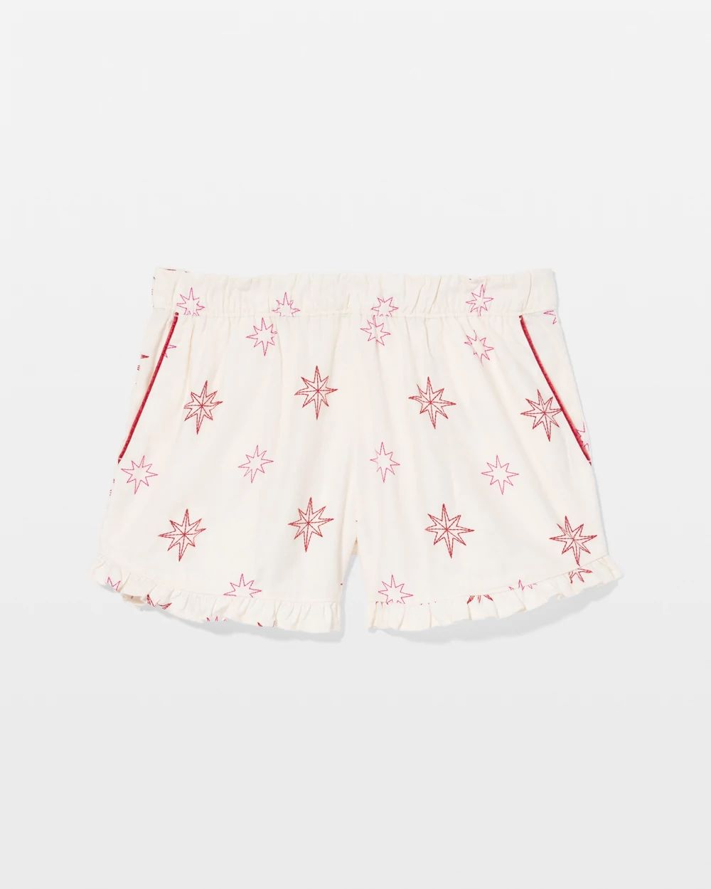 Super Soft Ruffle Pajama Short