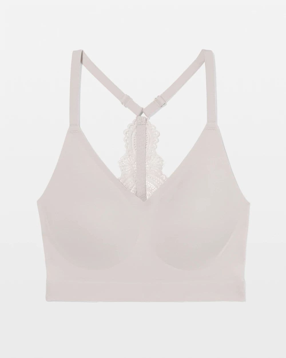 Racerback Bralette with Lace Back click to view larger image.