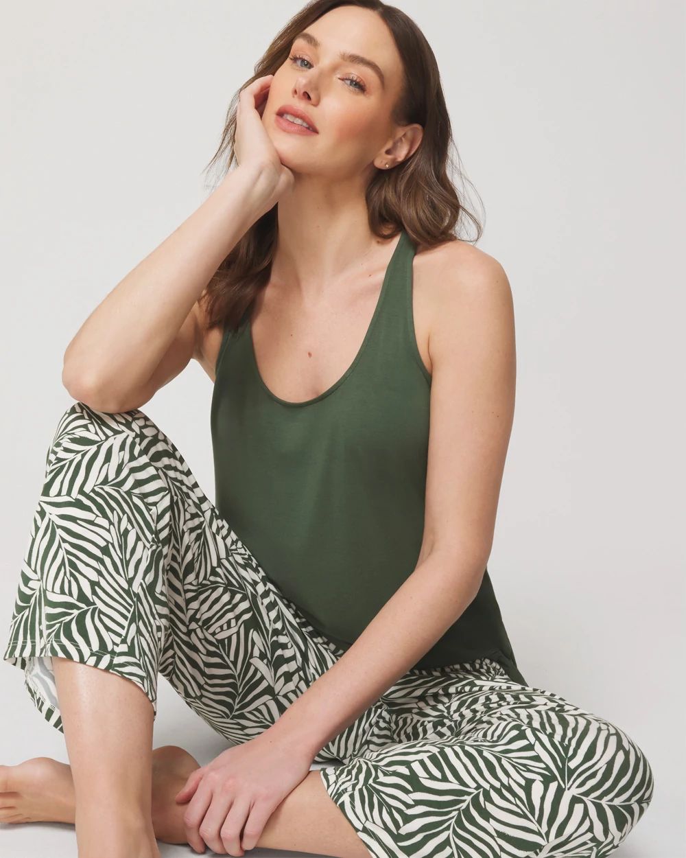 Tank + Crop Pants Pajama Set