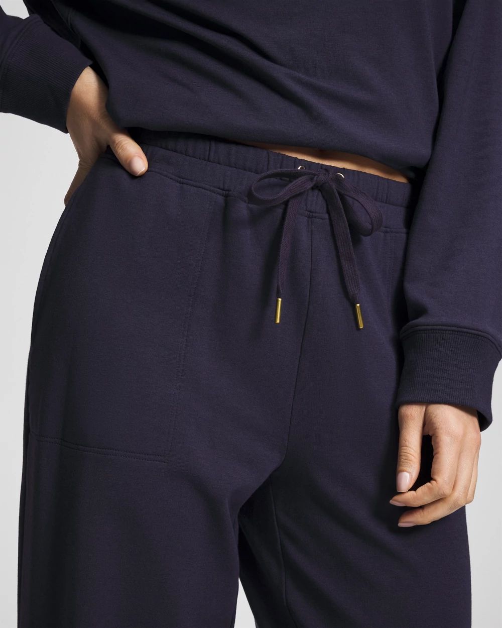 Essential Terry Straight Leg Pants