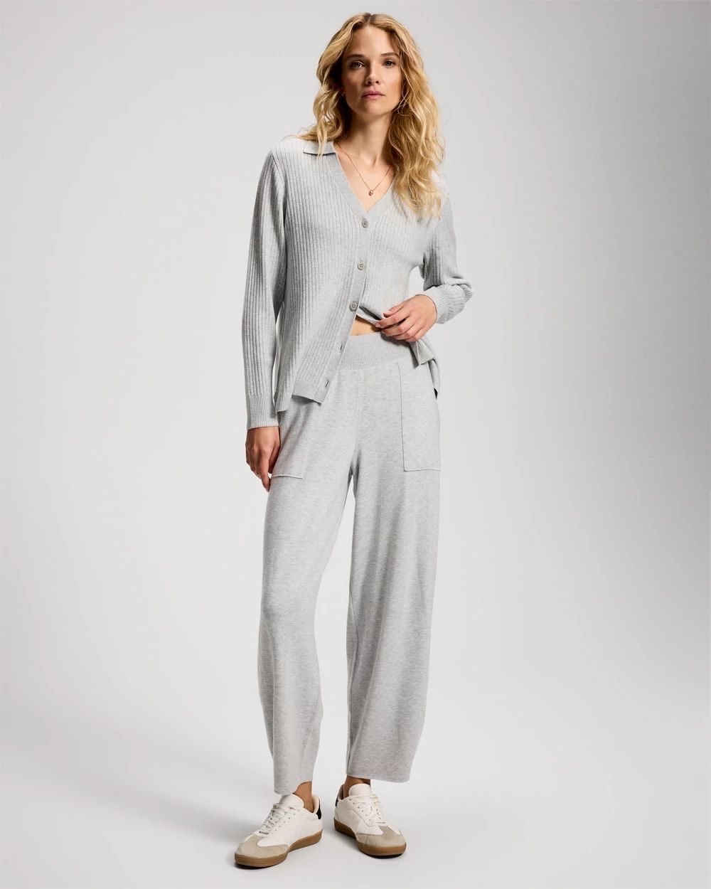 Premier Knit Rib Barrel Pants