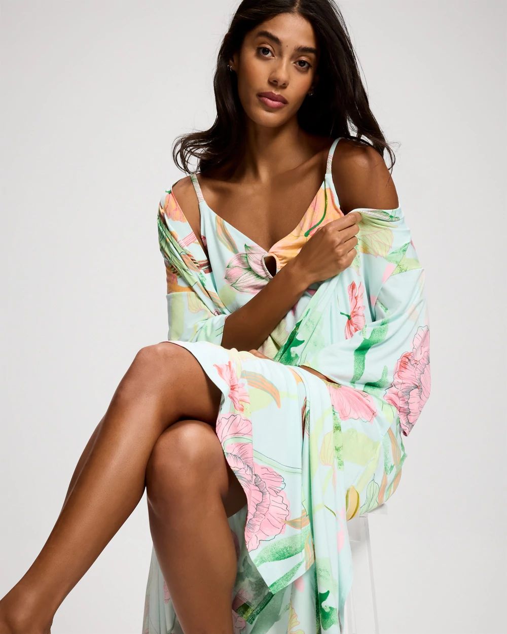 Relaxed Midi Robe click to view larger image.