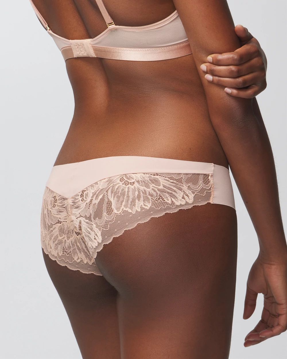 Almost Bare Cheeky Hipster Panty with Lace Back