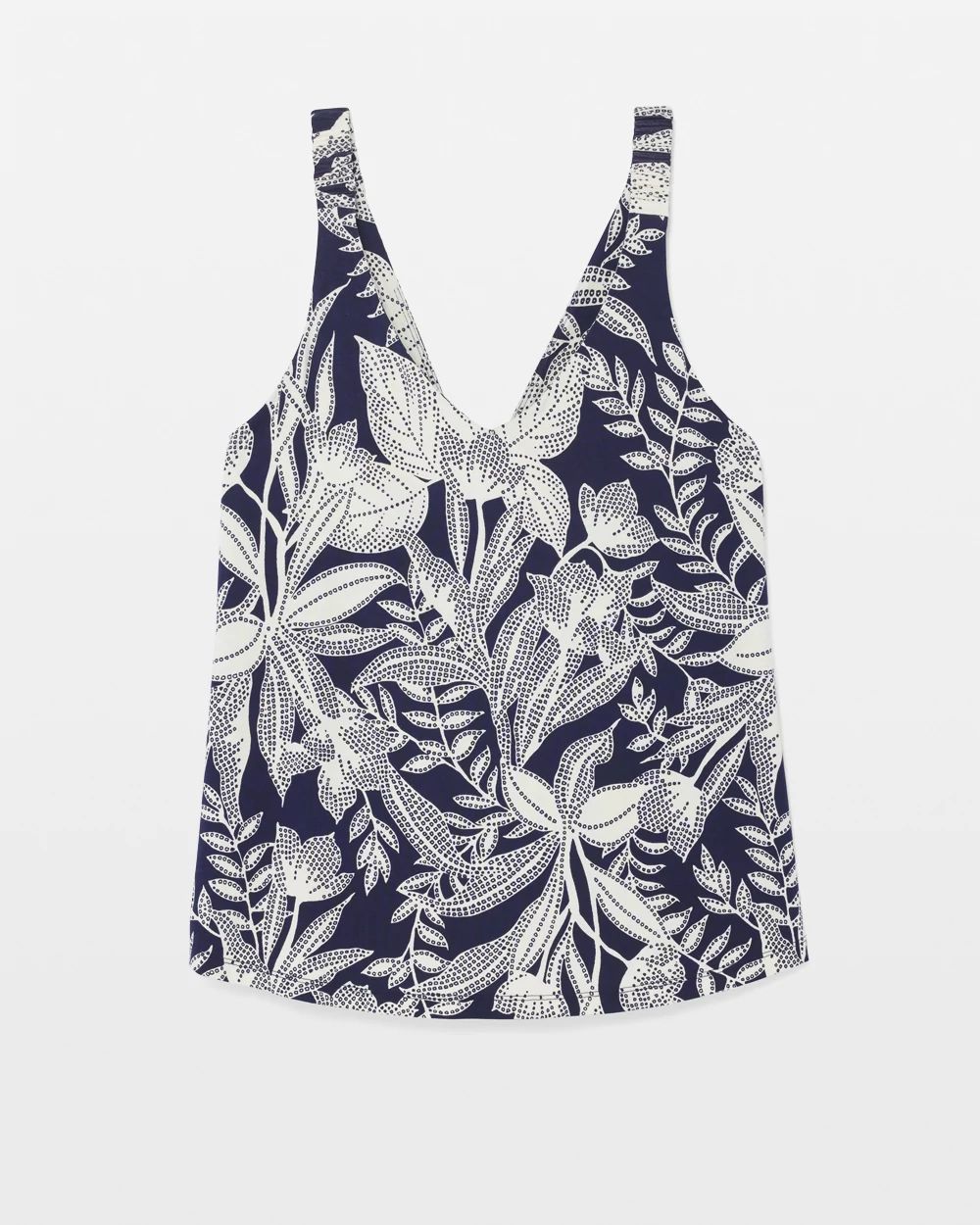 Shirred Strap Pajama Tank click to view larger image.