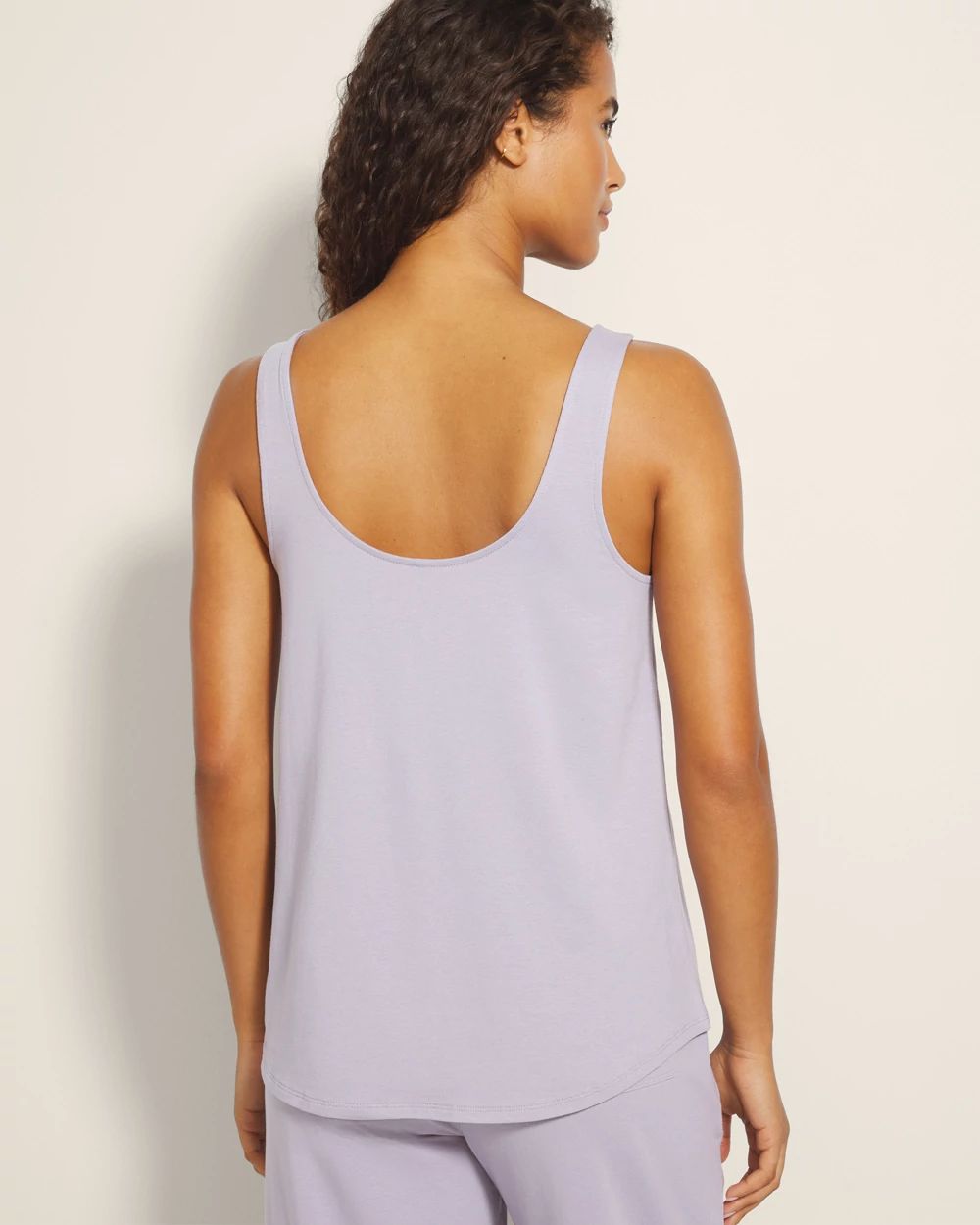 Most Loved Cotton Henley Pajama Tank