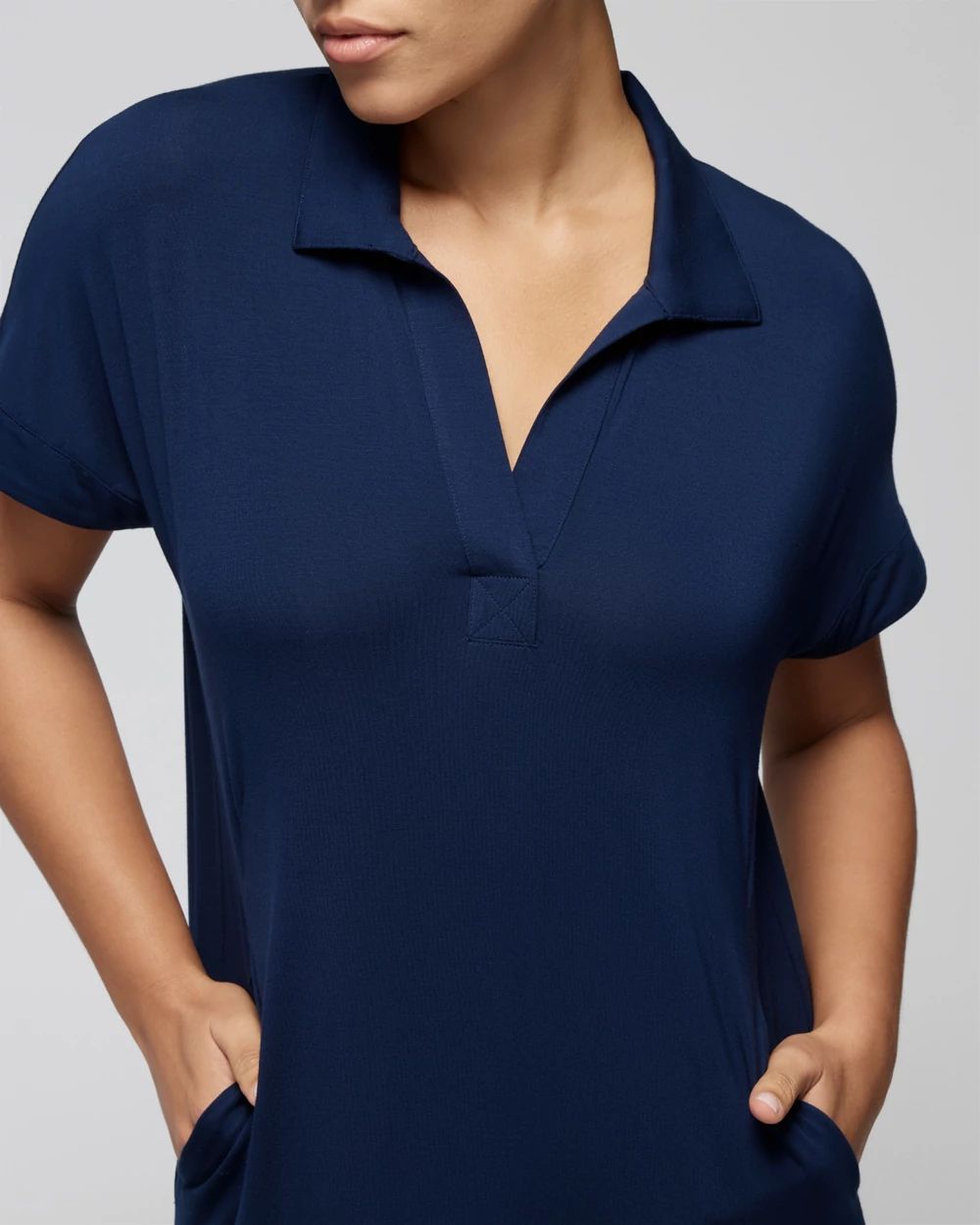 Split-Neck Sleepshirt