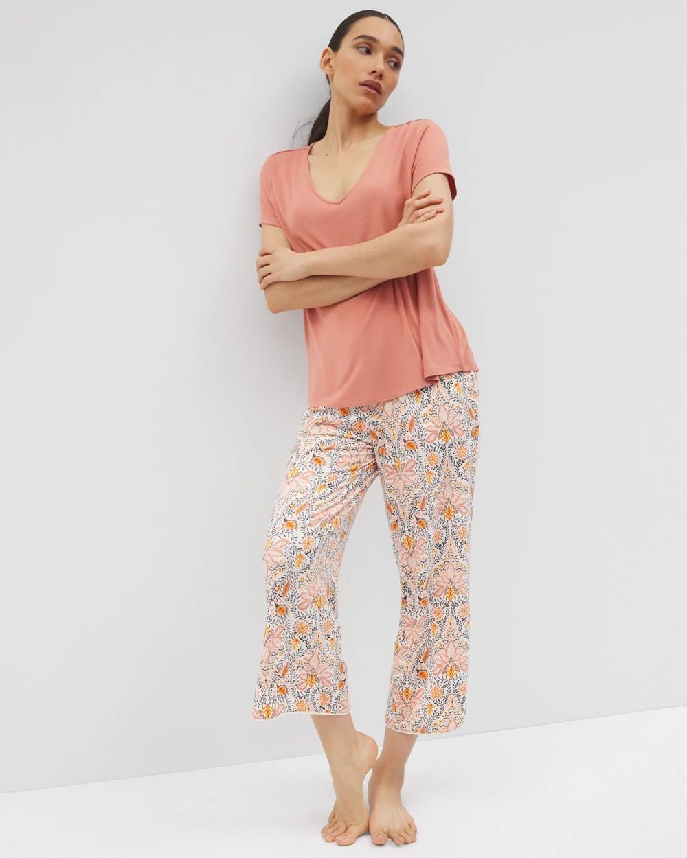 Cool Nights Short Sleeve Pajama Tee