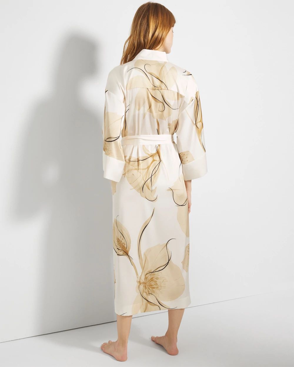 Satin Long Robe