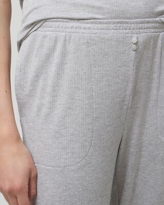 Cropped Pajama Pants