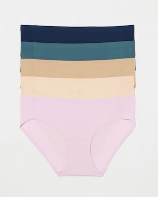 Soft Stretch Hipster Panty 5 Pack