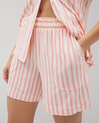 Long Pajama Shorts click to view larger image.