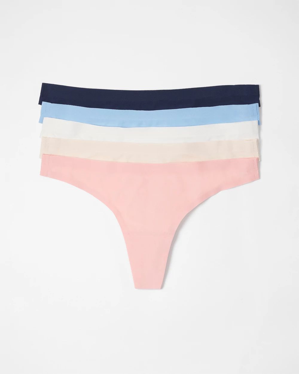Enbliss Soft Stretch Thong Panty 5 Pack