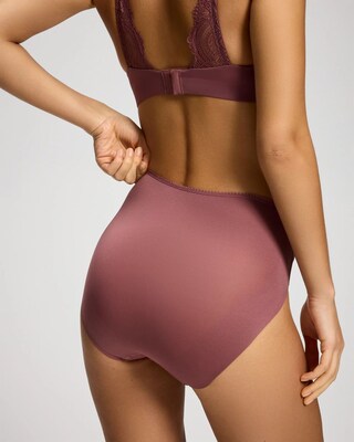 Modern Brief Panty with Lace click to view larger image.