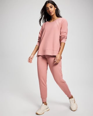 Essential Terry Crewneck Sweatshirt click to view larger image.