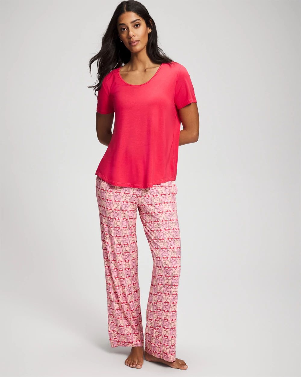 Short Sleeve + Pant Pajama Set