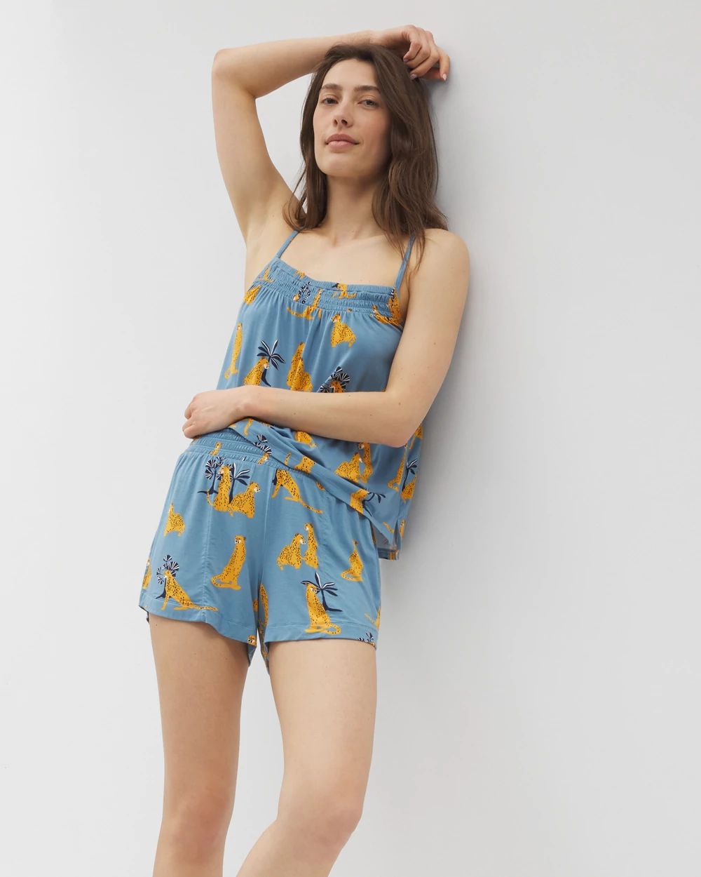 Cool Nights Smocked Pajama Cami