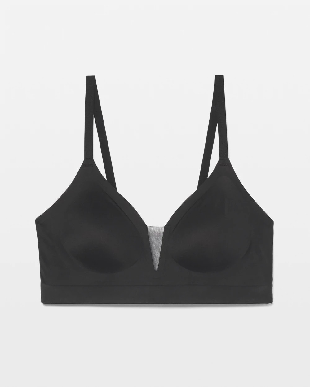 Convertible Bralette with Mesh Trim