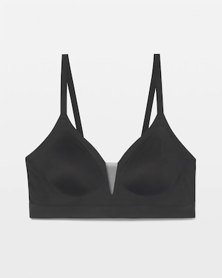 Convertible Bralette with Mesh Trim click to view larger image.