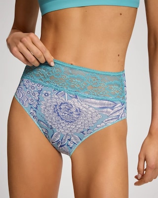 Modern Brief Panty with Lace