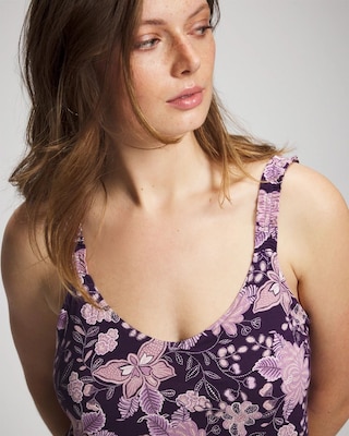 Mini Ruffle Pajama Cami click to view larger image.