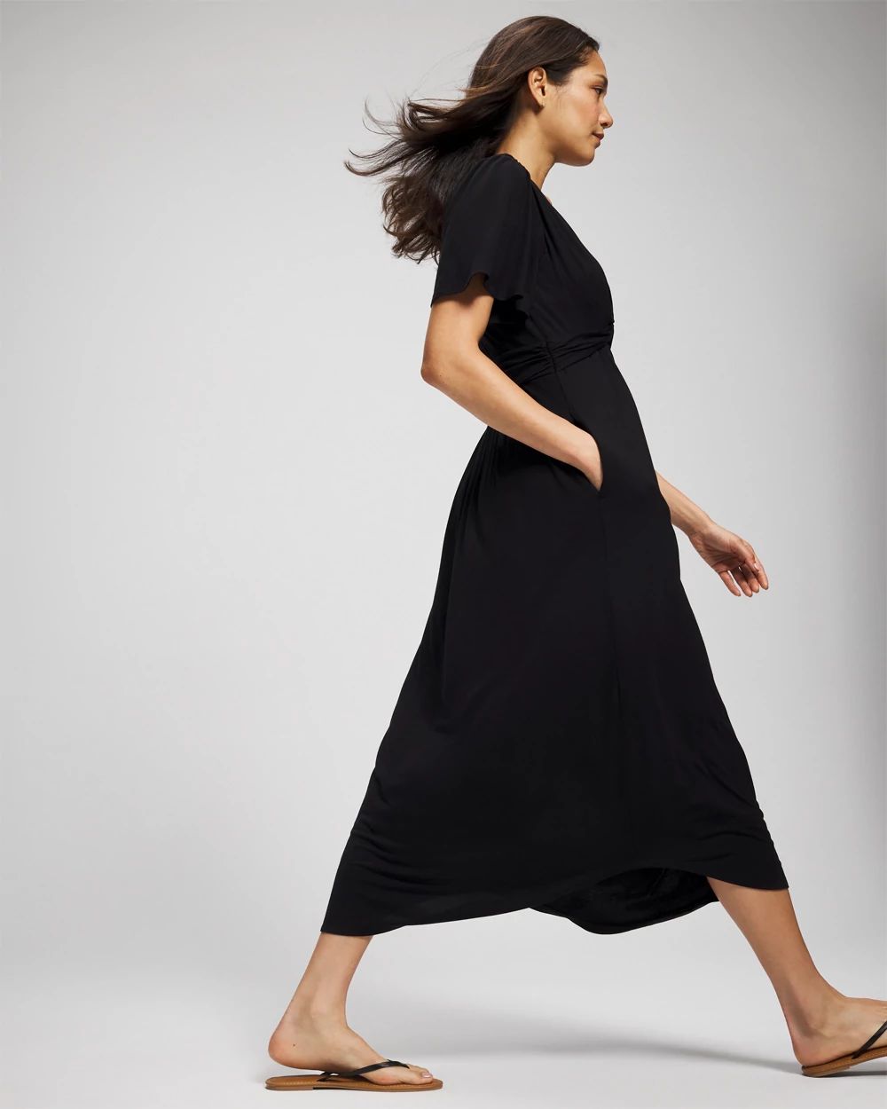 Soft Jersey Pamilla Midi Bra Dress