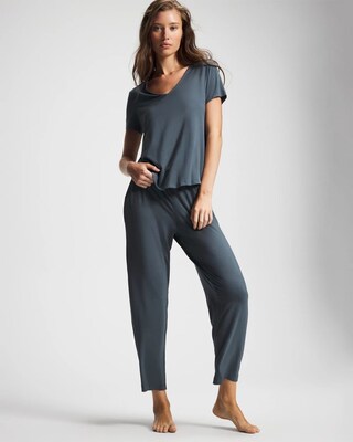 Short Sleeve Pajama Tee click to view larger image.