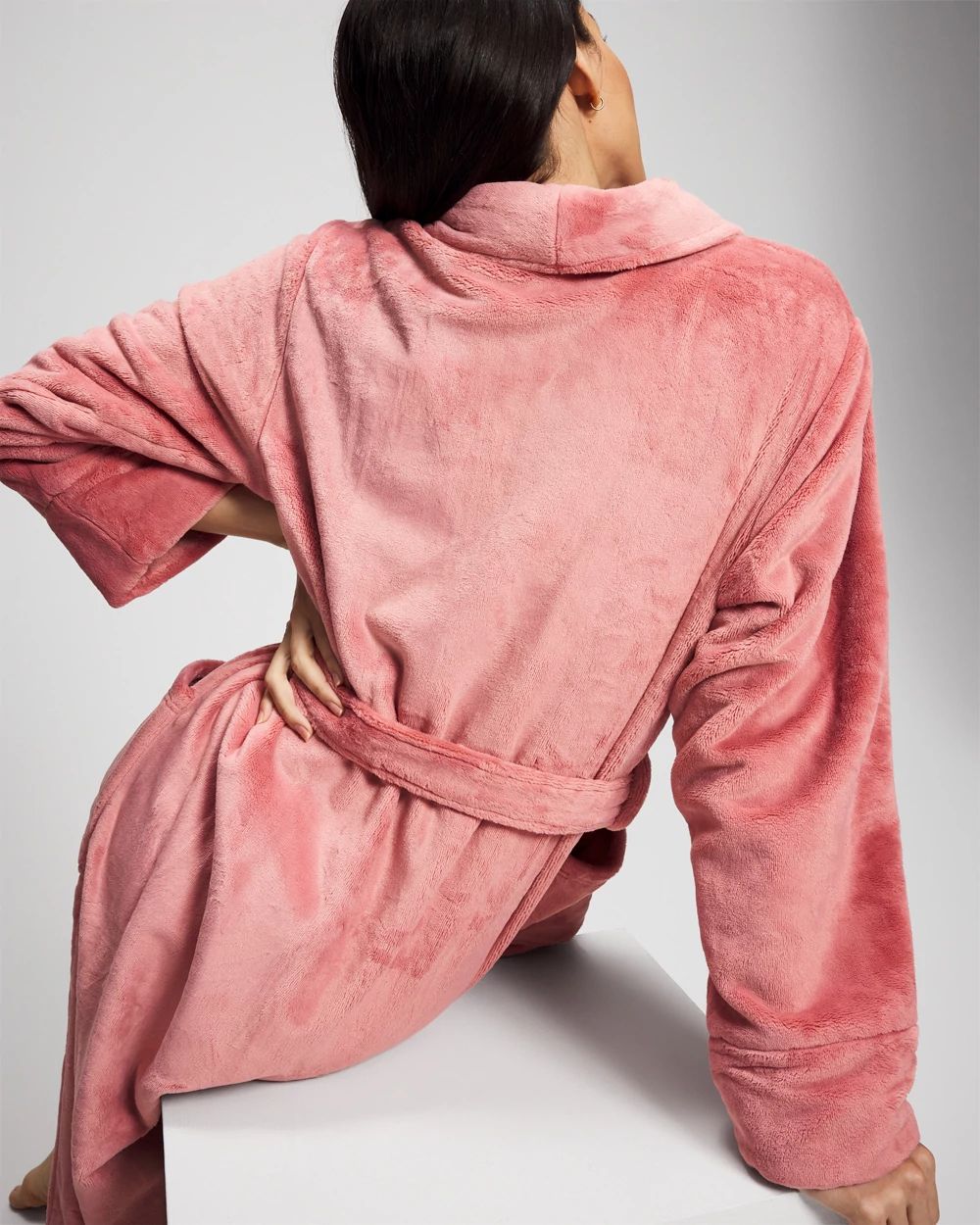 Plush Long Robe