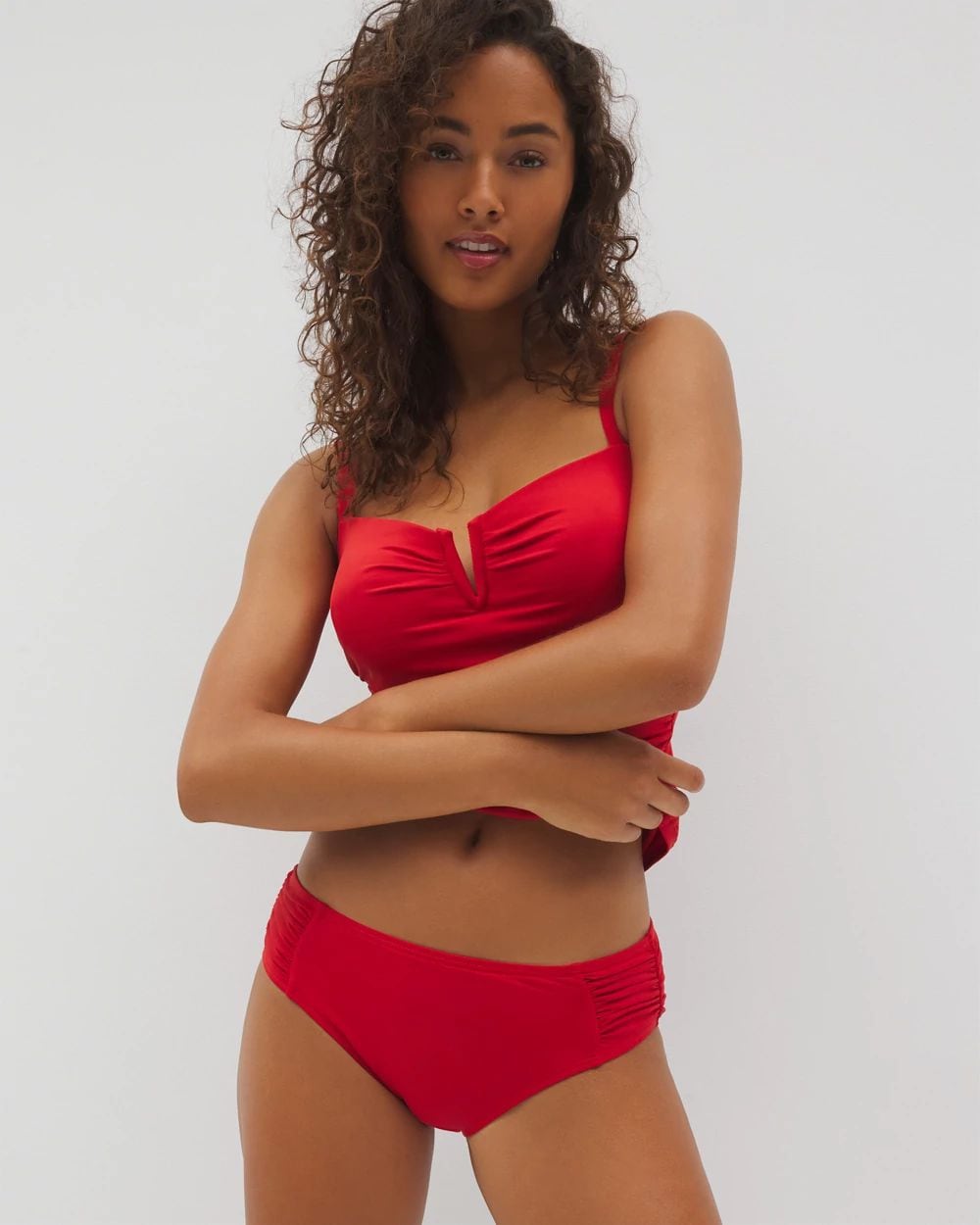 Soma Swim Ruched Bikini Bottoms