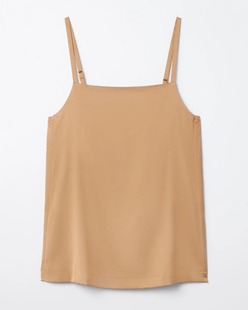 Satin Square-Neck Pajama Cami