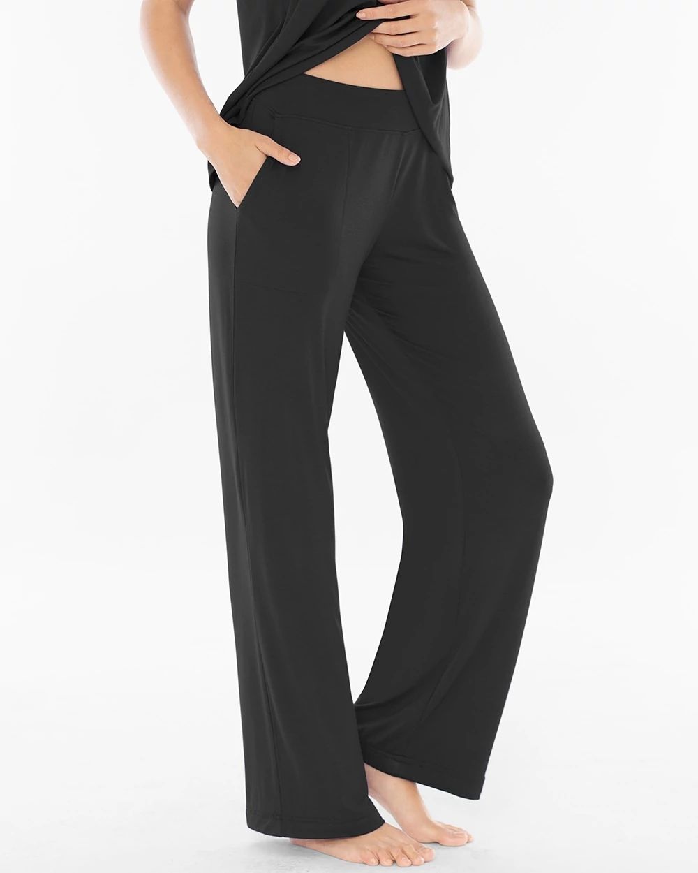 Pajama Pants Heritage Stripe Ivory TL