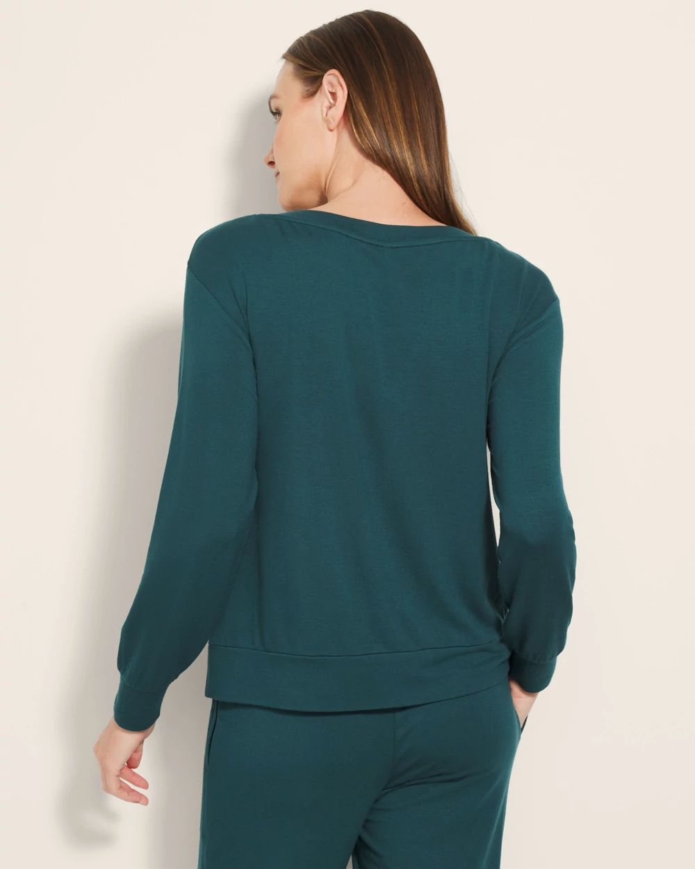 Sunday Long-Sleeve Pajama Top