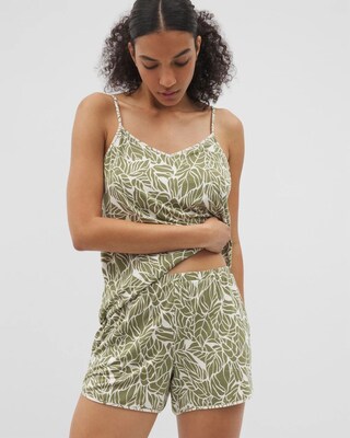 Printed Pajama Short