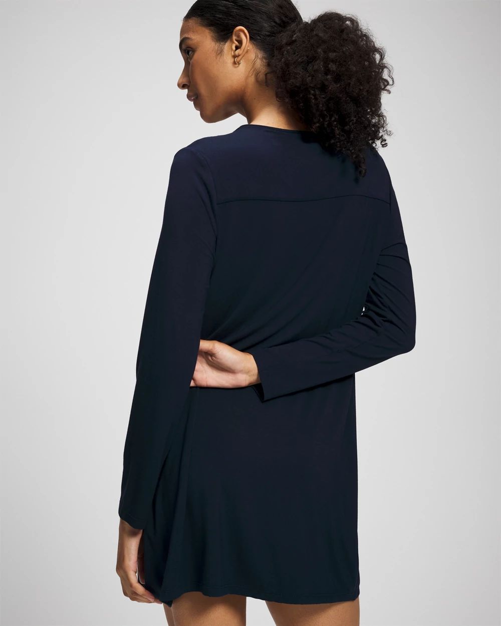 Long-Sleeve Sleepshirt click to view larger image.