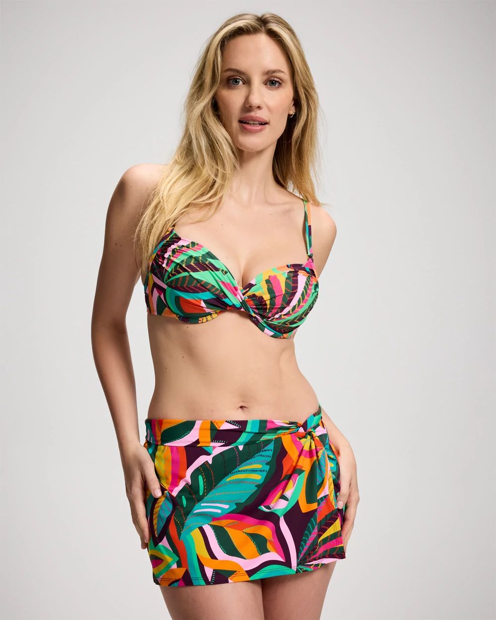 Bleu Rod Beattie Wild and Free Skirted Swim Bottom